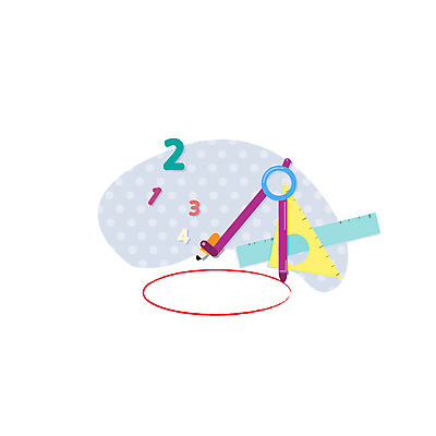 클립아트 아이콘 교육 자 사람없음 숫자 삼각자 컴파스 2D아이콘 AI파일 문자 문구용품 파일형식 벡터