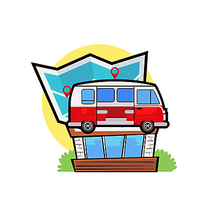 클립아트 아이콘 지도 자동차 사람없음 건물 상점 풀잎 서비스업 여행사 2D아이콘 AI파일 직업 건축물 산업 육상교통 잎 풀_식물 파일형식 벡터