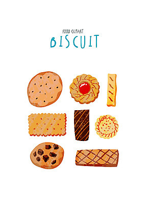 클립아트 아이콘 음식 디저트 사람없음 쿠키 초코쿠키 2D아이콘 AI파일 파일형식 벡터