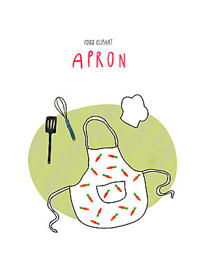 클립아트 아이콘 주방용품 요리사모자 사람없음 앞치마 거품기 뒤집개 2D아이콘 AI파일 모자_잡화 생활용품 요리사 파일형식 벡터