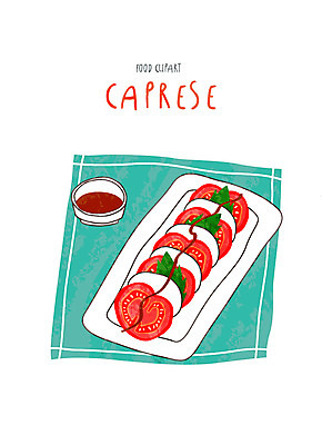 클립아트 아이콘 음식 토마토 치즈 요리 사람없음 애피타이저 카프레제 2D아이콘 AI파일 채소 유제품 샐러드 파일형식 벡터