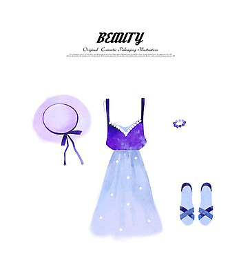 클립아트 PSD 모자 잡화 옷 원피스 일러스트 팔찌 수채화 사람없음 뷰티 샌들 코디 국내일러스트 패션 신발 장신구 파일형식