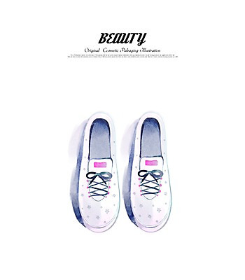 클립아트 PSD 잡화 운동화 일러스트 수채화 사람없음 뷰티 국내일러스트 신발 파일형식