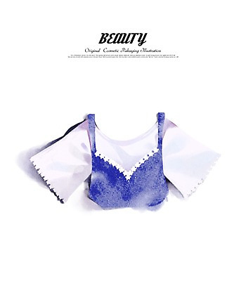 클립아트 PSD 옷 상의 일러스트 수채화 사람없음 뷰티 국내일러스트 파일형식