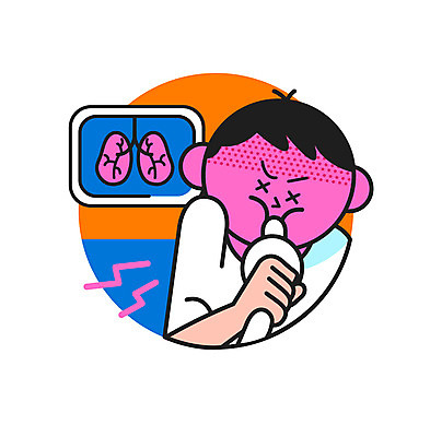 클립아트 아이콘 남자 의학 한명 성인 허파 불기 2D아이콘 AI파일 1 모션 사람 호흡기관 파일형식 벡터