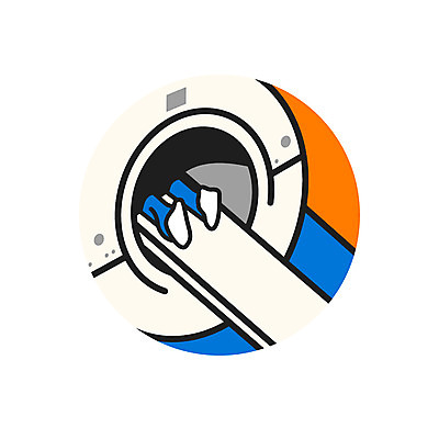 클립아트 아이콘 의학 신체부위 다리 MRI 2D아이콘 AI파일 의료기기 사람 파일형식 벡터