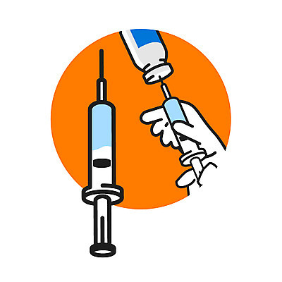 클립아트 아이콘 손 의학 주사기 신체부위 2D아이콘 AI파일 의료기기 사람 파일형식 벡터
