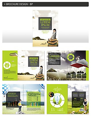 템플릿 여자 어린이교육 남자 ZIP 어린이 전구 그래프 앉기 팜플렛 여러명 상반신 앞모습 뒷모습 책 한국인 느낌표 인디자인 INDD 이미지템플릿 기호 교육 뷰포인트 다수 모션 사람 동양인 파일형식