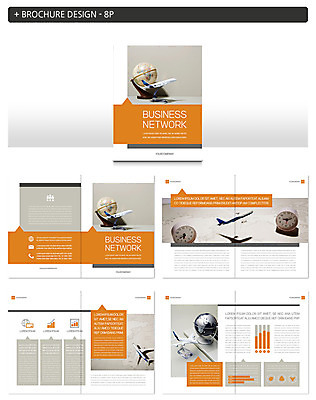 템플릿 ZIP 시계 비즈니스 그래프 비행기 팜플렛 사람없음 지구본 인디자인 INDD 이미지템플릿 항공교통 대중교통 파일형식