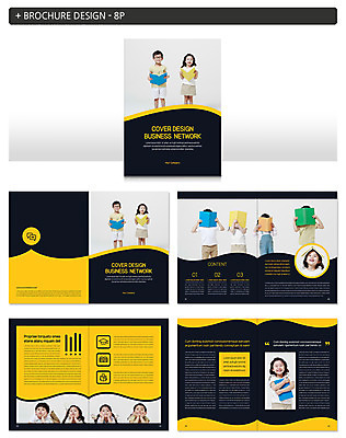 템플릿 여자 어린이교육 남자 ZIP 어린이 서기 들기 팜플렛 여러명 상반신 앞모습 책 한국인 인디자인 INDD 이미지템플릿 교육 뷰포인트 다수 모션 사람 동양인 파일형식