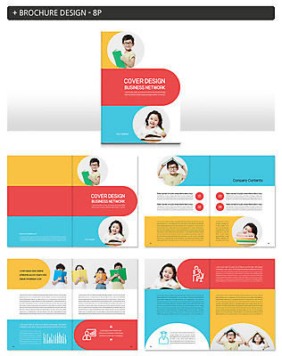 템플릿 여자 어린이교육 남자 ZIP 어린이 그래프 들기 팜플렛 여러명 상반신 앞모습 책 독서 한국인 인디자인 INDD 이미지템플릿 교육 뷰포인트 다수 모션 사람 동양인 파일형식