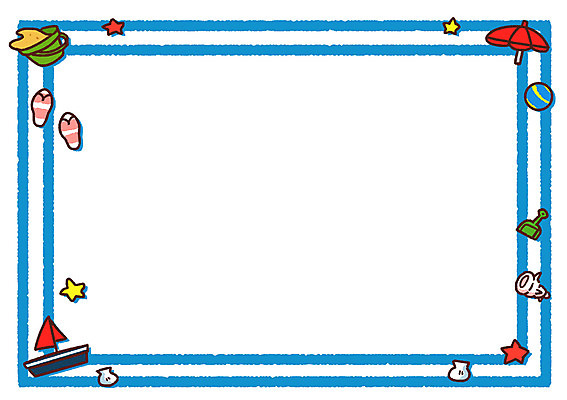 PSD 바다 일러스트 불가사리 프레임 사람없음 여름휴가 바캉스 파라솔 소라 쪼리 비치볼 선박 국내일러스트 수상교통 공 휴가 어패류 극피동물 바캉스용품 샌들 파일형식 여름_계절