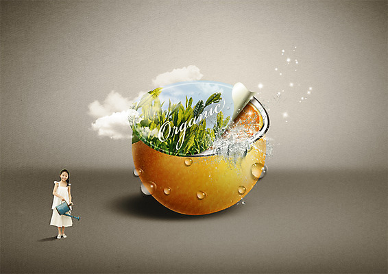 전신 PSD 구름 편집 편집이미지 음식 오렌지 한명 서기 소녀 물뿌리개 한국인 물방울 유기농 이미지편집 자연요소 1 웰빙 여자 어린이 과일 모션 사람 동양인 파일형식