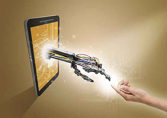 PSD 편집 편집이미지 손 비즈니스 정보기술 신체부위 스마트폰 디지털 로봇 전자회로 로봇팔 4차산업 이미지편집 산업 기술 사람 핸드폰 스마트기기 회로판 파일형식