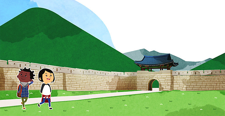 주간 PSD 외국인 여자 남자 어린이 여행 흑인 일러스트 산 야외 두명 관광지 여행객 한국인 성벽 국내여행 문경새재 국내일러스트 자연요소 서양인 국립공원 사람 동양인 인종 문경 파일형식