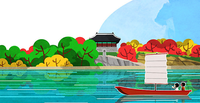 주간 PSD 외국인 나무 여자 남자 어린이 여행 흑인 일러스트 야외 두명 관광지 여행객 한국인 국내여행 전주 촉석루 선박 진주시 국내일러스트 자연요소 서양인 식물 수상교통 사람 동양인 인종 전라북도 경상남도 누각 진주_경상남도 파일형식