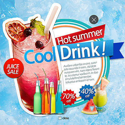 PSD 템플릿 음료 웹템플릿 유리병 여름음식 수박 팝업 웹팝업 빨대 이벤트 사람없음 여름 세일 과일주스 레이어팝업 제철음식 제철과일 이미지템플릿 계절 음식 과일 병_용기 주스 제철 파일형식 여름_계절