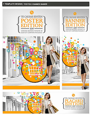 전신 PSD 배너 배너템플릿 여자 가로배너 ZIP 포스터 세로배너 한명 서기 웃음 이벤트 성인 30대 쇼핑 세트 쇼핑백 쇼핑카 한국인 현수막 트렌치코트 템플릿 1 가방 모션 표정 사람 동양인 가로 세로 장년 카트 코트 파일형식