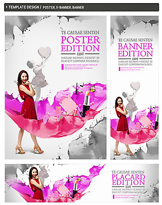 PSD 배너 배너템플릿 원피스 여자 가로배너 ZIP 포스터 세로배너 나비 서기 이벤트 20대 성인 두명 옆모습 쇼핑 세트 뷰티 쇼핑백 물감 한국인 립스틱 현수막 하트 마스카라 립글로스 모양 템플릿 옷 뷰포인트 곤충 가방 모션 사람 동양인 청년 가로 세로 화장품 미술도구 파일형식