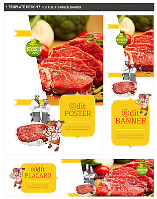 PSD 서양인 접시 배너 배너템플릿 여자 남자 가로배너 ZIP 포스터 세로배너 음식 동물캐릭터 젓가락 생고기 손짓 성인 두명 세트 요리사 소고기 현수막 최고 소 손하트 외국인 동물 템플릿 직업 캐릭터 식기 포유류 모션 수저 육류 사람 가로 세로 파일형식