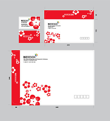 템플릿 꽃잎 명함 명함템플릿 서류봉투 편지봉투 사람없음 세트 패키지 봉투템플릿 우편봉투 비즈디자인 봉투디자인 이미지템플릿 AI파일 꽃 봉투 편지 우편물 파일형식 벡터