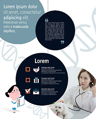 PSD 템플릿 편집 표지디자인 북디자인 출판디자인 여자 내지 리플렛 2단접지 북커버 청진기 팜플렛 상반신 성인 두명 30대 반려동물 진료 한국인 강아지 구급상자 약병 체크 막자사발 동물병원 수의사 반려 서류판 이미지템플릿 동물 의학 의료기기 병원 사람 동양인 장년 약 사무용품 의사 의료용품 사발 개 병_담는 파일형식
