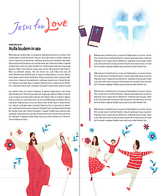 PSD 템플릿 편집 표지디자인 북디자인 출판디자인 여자 남자 꽃 내지 기독교 어린이 리플렛 십자가 2단접지 북커버 팜플렛 여러명 성인 성경 춤 예수 이미지템플릿 식물 종교 다수 종교용품 문화예술 사람 신_종교 파일형식