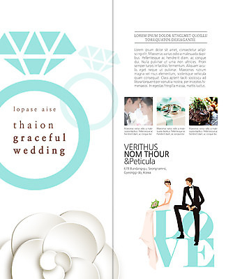 PSD 템플릿 편집 표지디자인 북디자인 출판디자인 여자 남자 내지 리플렛 부케 웨딩드레스 결혼 2단접지 북커버 스테이크 앉기 정장 턱시도 팜플렛 여러명 20대 성인 옆모습 한국인 커플반지 이마맞대기 이미지템플릿 드레스 옷 뷰포인트 꽃다발 다수 모션 서양음식 사람 동양인 이벤트 청년 반지 얼굴맞대기 파일형식