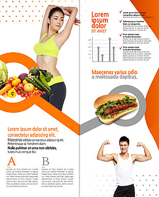 PSD 서양인 템플릿 편집 표지디자인 북디자인 출판디자인 여자 남자 내지 리플렛 다이어트 2단접지 북커버 방울토마토 호박 그래프 피망 오이 샌드위치 팜플렛 상반신 20대 성인 두명 운동복 운동 당근 소시지 배추 알통 이미지템플릿 외국인 옷 음식 토마토 채소 근육 뿌리채소 건강 사람 청년 가공식품 파일형식