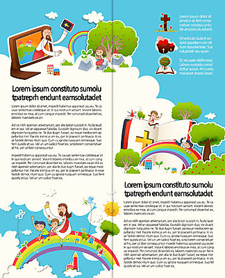 PSD 나무 구름 템플릿 편집 표지디자인 북디자인 출판디자인 여자 남자 내지 기독교 어린이 리플렛 십자가 무지개 2단접지 북커버 팜플렛 여러명 성인 성경 예수 성경학교 이미지템플릿 자연요소 식물 종교 다수 종교용품 학교 사람 신_종교 파일형식