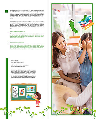 PSD 템플릿 편집 표지디자인 북디자인 출판디자인 여자 어린이교육 교육 내지 어린이 리플렛 2단접지 북커버 웃음 앉기 팜플렛 여러명 상반신 성인 책 새싹 교사 칠판 유치원 한국인 울음 여우 애벌레 이미지템플릿 식물 직업 다수 포유류 모션 표정 사람 동양인 벌레 파일형식