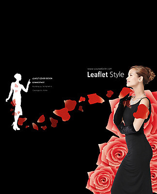 PSD 외국인 템플릿 편집 우먼라이프 표지디자인 북디자인 출판디자인 드레스 여자 표지 실루엣 리플렛 2단접지 북커버 동양인 팜플렛 20대 성인 두명 옆모습 뷰티 장미 이미지템플릿 라이프스타일 옷 꽃 뷰포인트 촬영기법 사람 인종 청년 파일형식