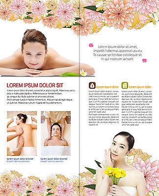PSD 서양인 템플릿 편집 우먼라이프 표지디자인 북디자인 출판디자인 여자 꽃 내지 엎드리기 리플렛 2단접지 북커버 팜플렛 여러명 상반신 20대 성인 뒷모습 눕기 뷰티 스파 한국인 마사지 마사지사 이미지템플릿 외국인 식물 직업 라이프스타일 뷰포인트 다수 모션 사람 동양인 청년 파일형식