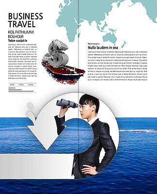 PSD 템플릿 편집 표지디자인 북디자인 출판디자인 남자 화살표 내지 리플렛 바다 세계지도 2단접지 북커버 비즈니스 한명 팜플렛 상반신 20대 성인 옆모습 중국인 달러 글로벌비즈니스 망원경 관찰 비즈니스맨 화폐기호 화물선 이미지템플릿 외국인 1 기호 뷰포인트 지도 돈 배_교통 모션 사람 동양인 청년 세계 글로벌 직장인 화폐 파일형식