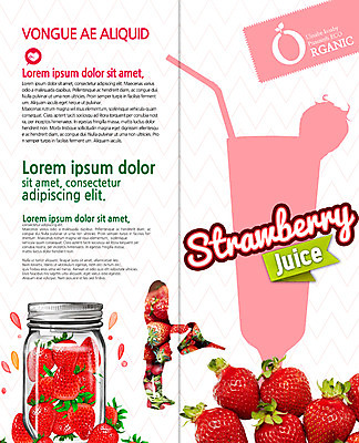 PSD 템플릿 편집 표지디자인 북디자인 출판디자인 실루엣 내지 음료 음식 리플렛 2단접지 북커버 딸기 유리병 빨대 팜플렛 사람없음 컵 물뿌리개 과일주스 물주기 유기농 딸기주스 이미지템플릿 식기 웰빙 과일 모션 병_용기 촬영기법 주스 파일형식