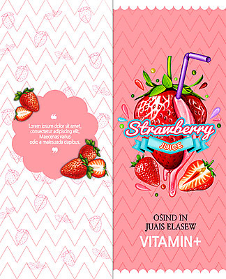 PSD 템플릿 편집 표지디자인 북디자인 출판디자인 표지 리본 음식 리플렛 2단접지 북커버 딸기 단면 빨대 팜플렛 사람없음 흐름 과일주스 딸기주스 이미지템플릿 컨셉 과일 주스 파일형식