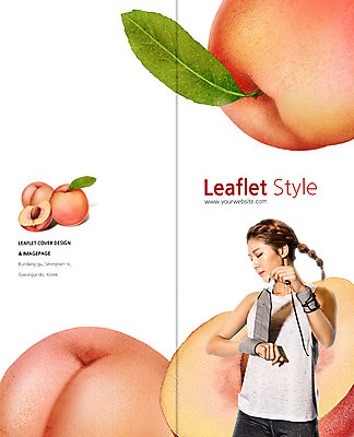 PSD 템플릿 편집 표지디자인 북디자인 출판디자인 여자 표지 음식 리플렛 다이어트 2단접지 북커버 단면 한명 팜플렛 상반신 20대 성인 운동복 운동 한국인 복숭아 복숭아씨 아대 이미지템플릿 1 옷 과일 건강 씨앗 사람 동양인 청년 파일형식