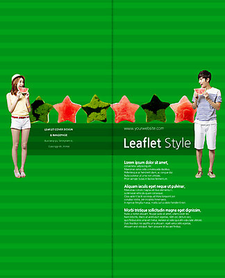 전신 PSD 템플릿 편집 표지디자인 북디자인 출판디자인 여자 표지 남자 별 음식 리플렛 2단접지 북커버 수박 서기 들기 팜플렛 20대 성인 두명 한국인 먹기 이미지템플릿 자연요소 과일 모션 사람 동양인 청년 파일형식