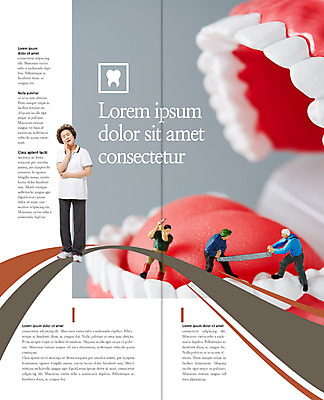 전신 PSD 템플릿 편집 표지디자인 북디자인 출판디자인 여자 내지 리플렛 2단접지 북커버 의학 치과 한명 서기 팜플렛 성인 피규어 한국인 60대 치아모형 치통 톱질 이미지템플릿 1 노년 모션 병원 사람 동양인 미니어처 치아 질병 파일형식