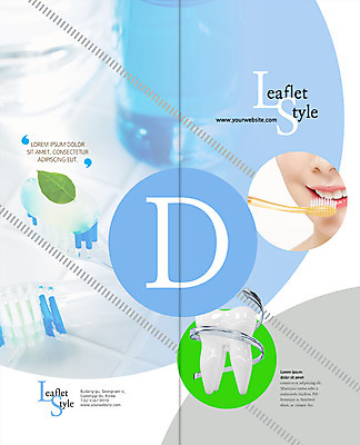 PSD 템플릿 편집 표지디자인 북디자인 출판디자인 여자 표지 화살표 얼굴 리플렛 2단접지 북커버 의학 치과 한명 웃음 팜플렛 성인 양치 치아 칫솔 이미지템플릿 1 표정 병원 사람 신체부위 위생용품 청결 소화기관 파일형식