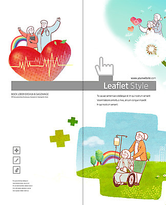 PSD 템플릿 편집 표지디자인 북디자인 출판디자인 여자 표지 남자 어린이 리플렛 십자가 무지개 2단접지 북커버 의학 팜플렛 여러명 성인 간호사 의사 하트 맥박 링거 휠체어 깁스 이미지템플릿 자연요소 모양 다수 의료기기 사람 의료진 의료용품 파일형식