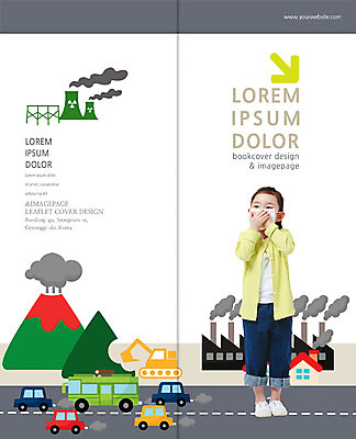전신 PSD 템플릿 편집 표지디자인 북디자인 출판디자인 표지 리플렛 2단접지 북커버 공장 자동차 버스 굴뚝 마스크 한명 서기 소녀 팜플렛 자연보호 환경 그린캠페인 한국인 오염 화산 매연 대기오염 이미지템플릿 1 여자 어린이 육상교통 캠페인 공업 모션 자연 산 대중교통 사람 동양인 환경오염 보호 파일형식