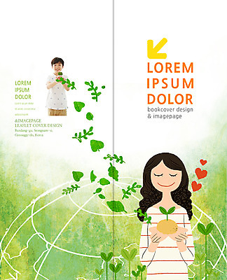 PSD 템플릿 편집 표지디자인 북디자인 출판디자인 여자 표지 지구 리플렛 2단접지 북커버 나뭇잎 소년 팜플렛 상반신 두명 새싹 자연보호 환경 그린캠페인 한국인 하트 이미지템플릿 모양 식물 남자 어린이 캠페인 잎 자연 사람 동양인 보호 파일형식