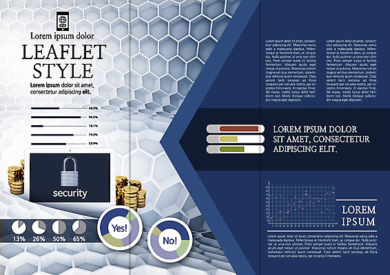 PSD 템플릿 편집 표지디자인 북디자인 출판디자인 내지 리플렛 북커버 3단접지 그래프 자물쇠 팜플렛 사람없음 금융 쌓기 동전 아니오 보안 벌집무늬 예스 이미지템플릿 돈 모션 안전 경제 파일형식