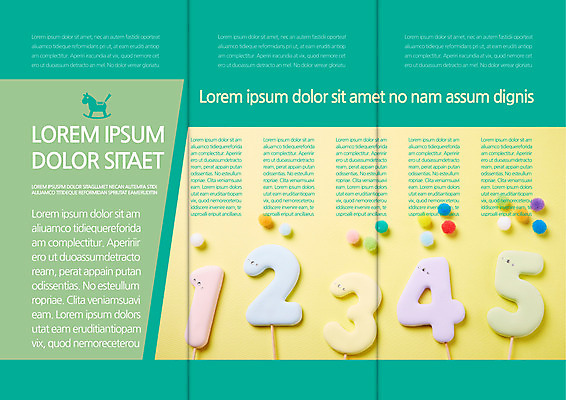 템플릿 편집 표지디자인 북디자인 출판디자인 어린이교육 교육 내지 리플렛 북커버 3단접지 팜플렛 사람없음 숫자 말_동물 숫자공부 이미지템플릿 AI파일 문자 포유류 학습 파일형식 벡터