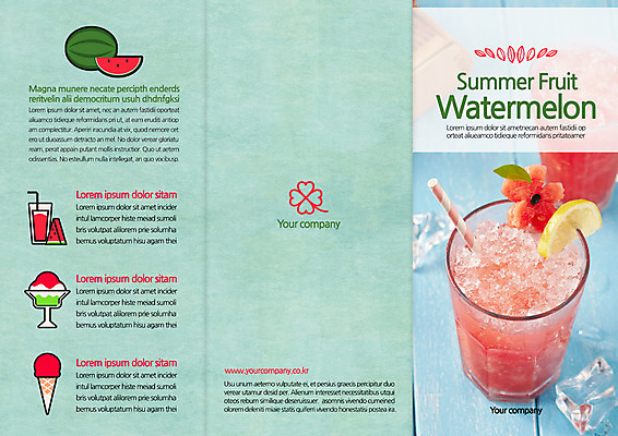 템플릿 편집 표지디자인 북디자인 출판디자인 표지 음식 리플렛 북커버 3단접지 아이스크림 수박 빨대 팜플렛 사람없음 컵 얼음 네잎클로버 레몬 수박주스 이미지템플릿 AI파일 자연요소 식물 식기 과일 디저트 클로버 과일주스 파일형식 벡터
