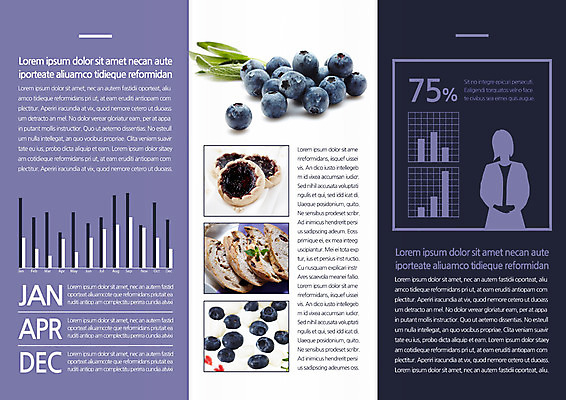 템플릿 편집 표지디자인 북디자인 출판디자인 실루엣 내지 음식 리플렛 북커버 3단접지 그래프 팜플렛 사람없음 바게트 블루베리 파이 요거트 이미지템플릿 AI파일 빵 과일 유제품 촬영기법 파일형식 벡터