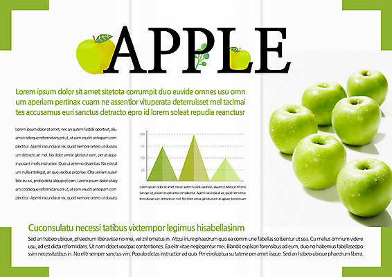 템플릿 편집 표지디자인 북디자인 출판디자인 내지 음식 리플렛 북커버 3단접지 그래프 팜플렛 사람없음 사과 청사과 이미지템플릿 AI파일 과일 파일형식 벡터