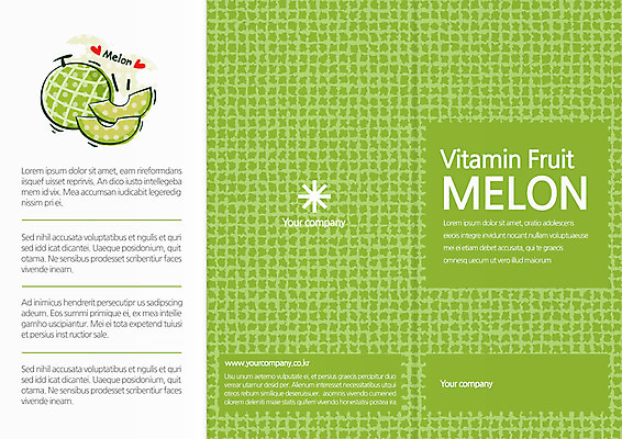 템플릿 편집 표지디자인 북디자인 출판디자인 표지 음식 리플렛 북커버 3단접지 팜플렛 사람없음 연두색 멜론 열대과일 이미지템플릿 AI파일 과일 초록색 파일형식 벡터