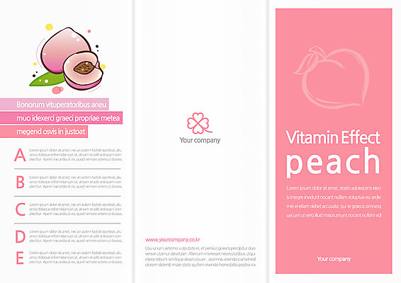 템플릿 편집 표지디자인 북디자인 출판디자인 표지 음식 리플렛 북커버 3단접지 단면 팜플렛 사람없음 네잎클로버 복숭아 복숭아씨 이미지템플릿 AI파일 식물 과일 씨앗 클로버 파일형식 벡터